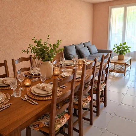 فيلة Maison Calme Et Spacieuse 8 Personnes Les Mimosas